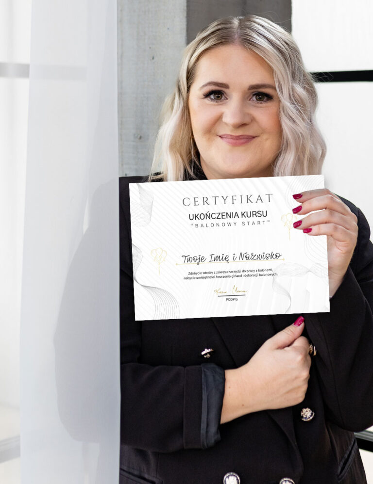 Kurs Dekoracji Balonowych Online