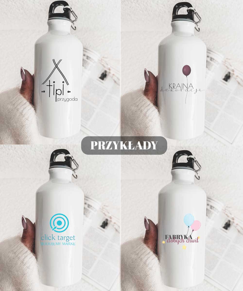 Bidon dekoratorki – bidon z Twoim logo Bidon dekoratorki - bidon z Twoim logo