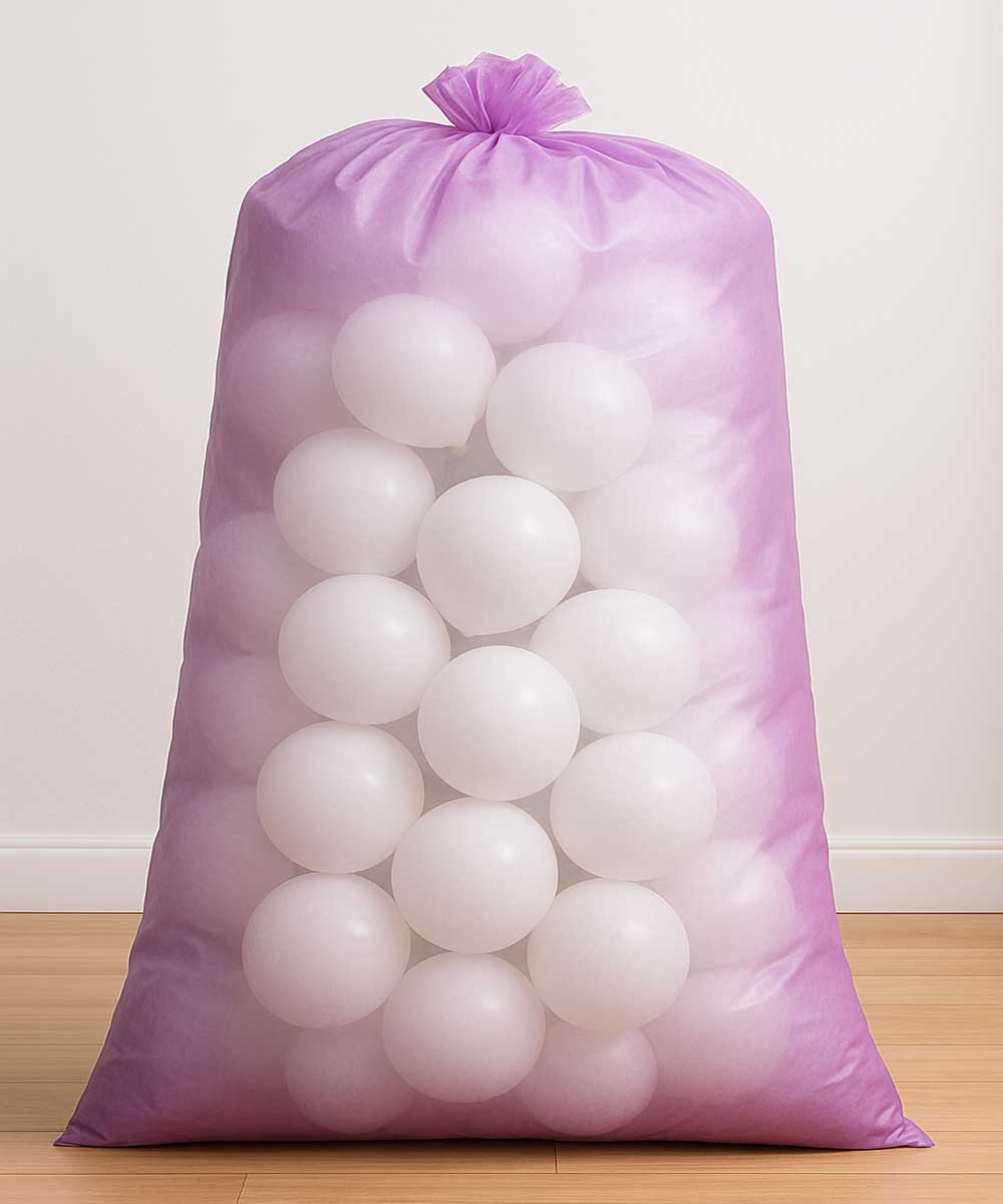 Worki na balony fioletowe 5 szt. 97×200 cm